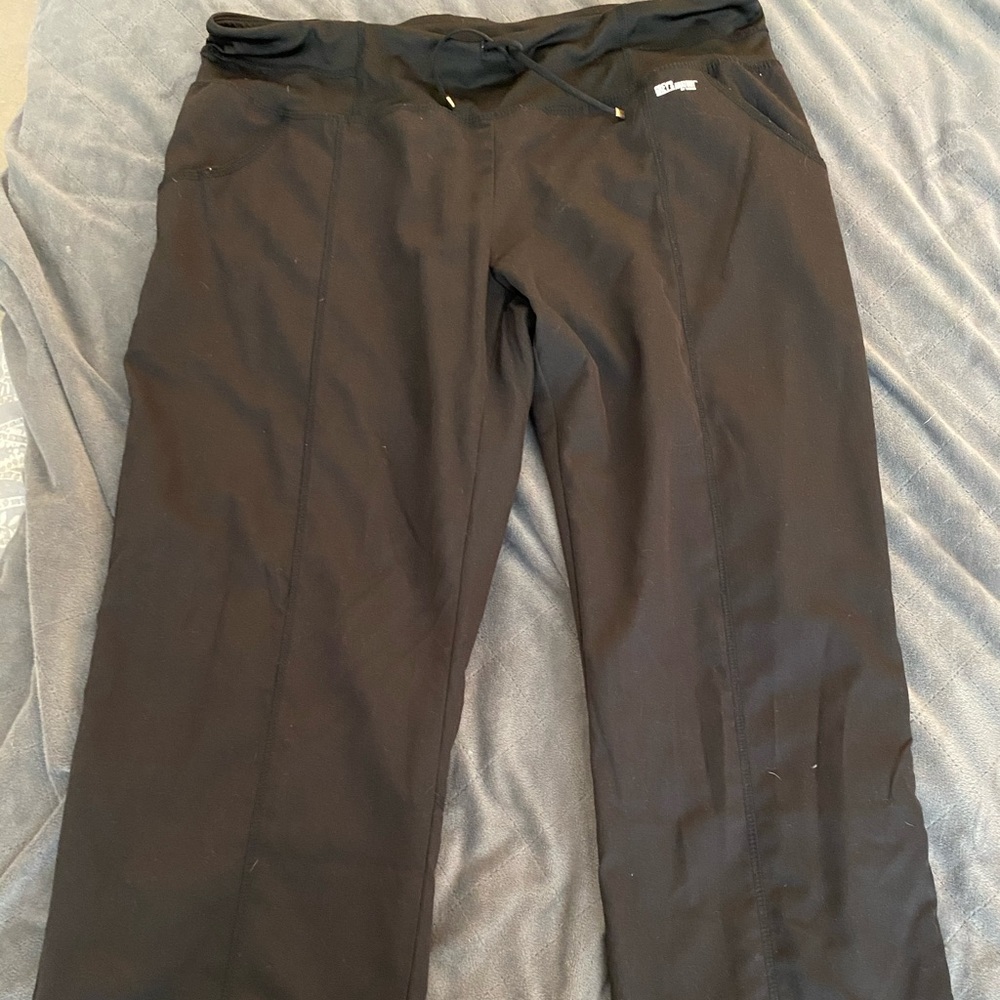 Greys anatomy black scrub pant